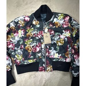 Nike  Bomber Jacket reversible Tech Pack Therma Fit FB8811 Floral Women's Medium